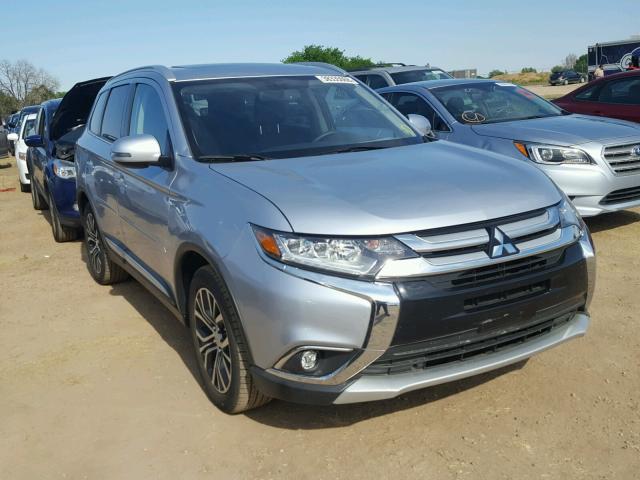 JA4JZ4AX8HZ016008 - 2017 MITSUBISHI OUTLANDER SILVER photo 1