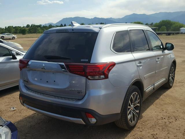 JA4JZ4AX8HZ016008 - 2017 MITSUBISHI OUTLANDER SILVER photo 4