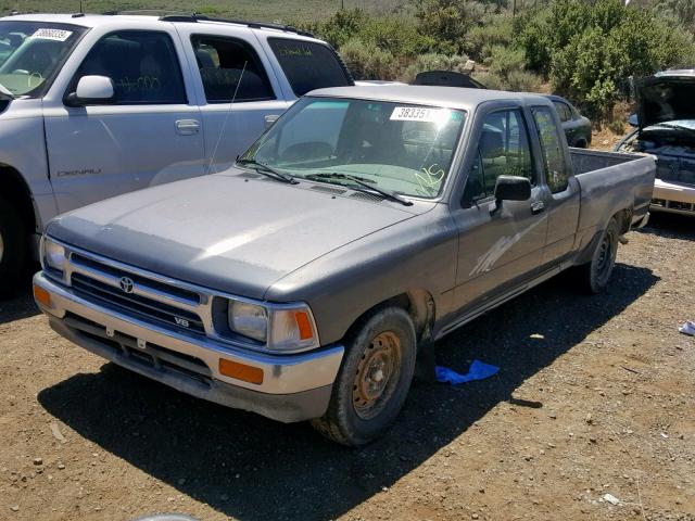 JT4VN93DXP5034289 - 1993 TOYOTA PICKUP 1/2 GRAY photo 2