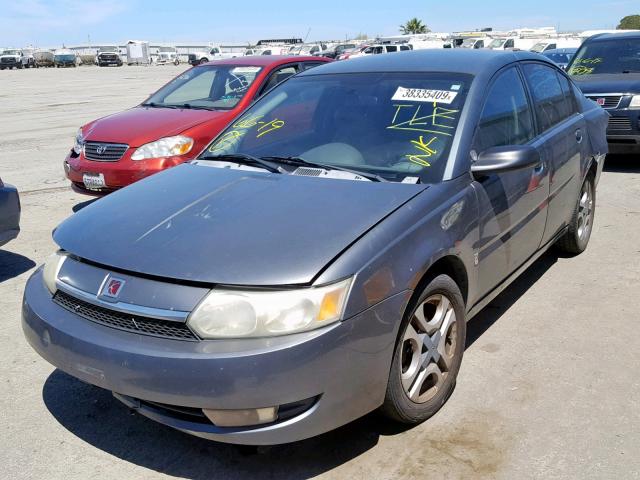 1G8AL52F44Z185952 - 2004 SATURN ION LEVEL GRAY photo 2