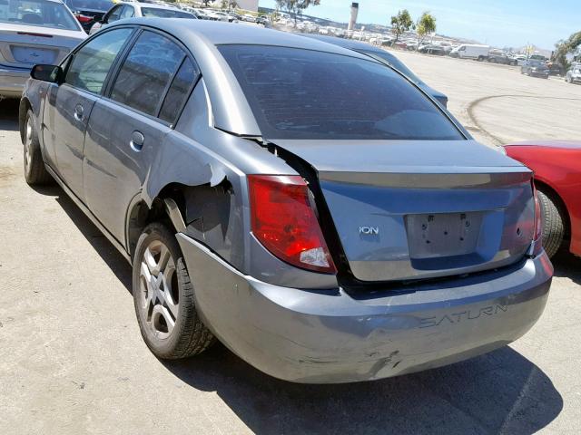 1G8AL52F44Z185952 - 2004 SATURN ION LEVEL GRAY photo 3