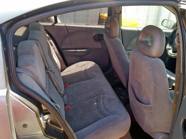 1G8AL52F44Z185952 - 2004 SATURN ION LEVEL GRAY photo 6