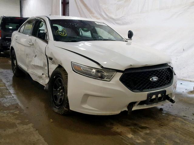 1FAHP2MT0JG137095 - 2018 FORD TAURUS POL WHITE photo 1