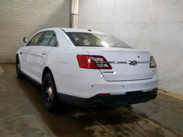 1FAHP2MT0JG137095 - 2018 FORD TAURUS POL WHITE photo 3