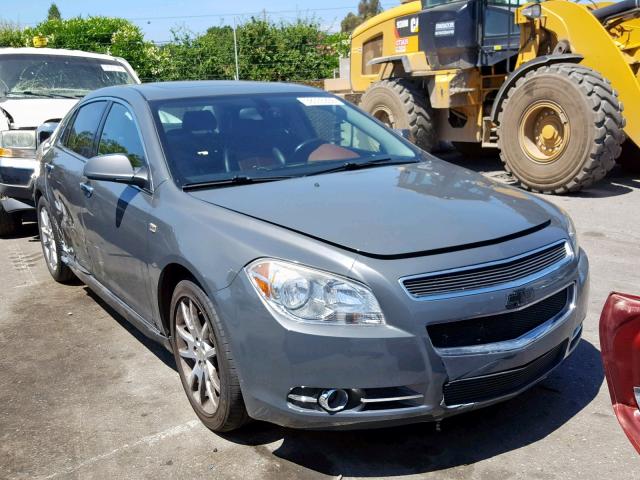 1G1ZK57748F163804 - 2008 CHEVROLET MALIBU LTZ ნაცრისფერი ფოტო 1