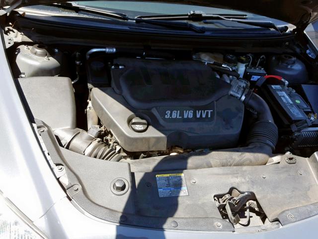 1G1ZK57748F163804 - 2008 CHEVROLET MALIBU LTZ ნაცრისფერი ფოტო 7