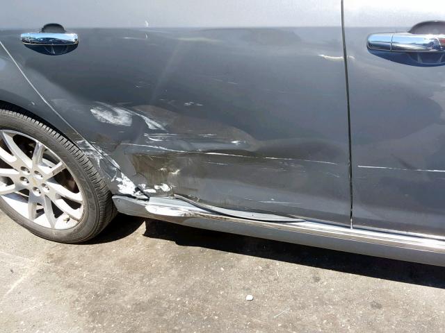 1G1ZK57748F163804 - 2008 CHEVROLET MALIBU LTZ ნაცრისფერი ფოტო 9