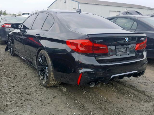 WBSJF0C52JB283414 - 2018 BMW M5 BLACK photo 3