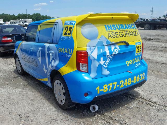 JTLZE4FEXFJ081941 - 2015 TOYOTA SCION XB 蓝色 照片 3