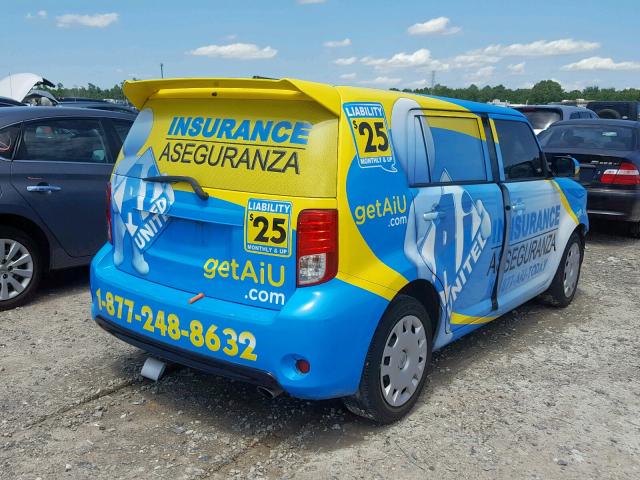 JTLZE4FEXFJ081941 - 2015 TOYOTA SCION XB 蓝色 照片 4