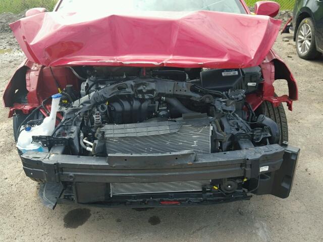 KMHCT4AE2HU322872 - 2017 HYUNDAI ACCENT SE RED photo 9