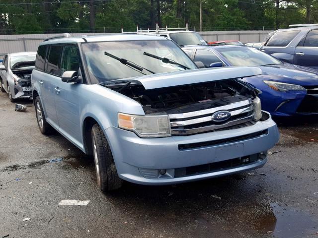 2FMDK51C09BA25392 - 2009 FORD FLEX SE BLUE photo 1