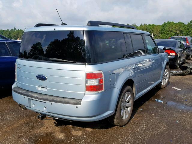 2FMDK51C09BA25392 - 2009 FORD FLEX SE BLUE photo 4