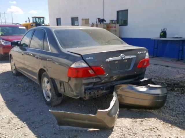 4T1BF28B33U299808 - 2003 TOYOTA AVALON XL GRAY photo 3