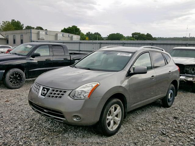 JN8AS58V99W192951 - 2009 NISSAN ROGUE S GRAY photo 2