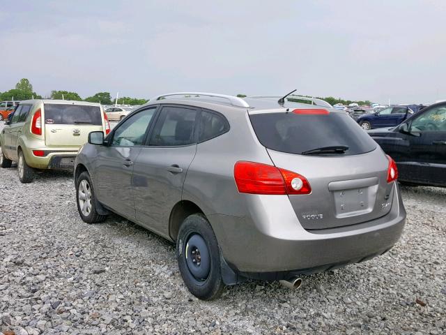 JN8AS58V99W192951 - 2009 NISSAN ROGUE S GRAY photo 3