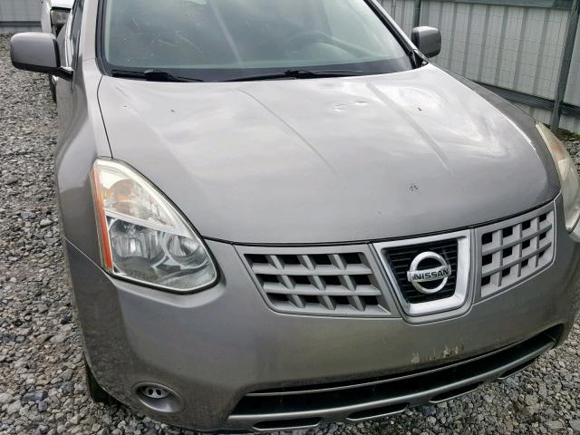 JN8AS58V99W192951 - 2009 NISSAN ROGUE S GRAY photo 9