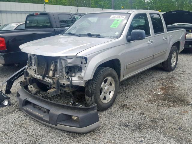 1GCDSCD91A8102299 - 2010 CHEVROLET COLORADO L SILVER photo 2