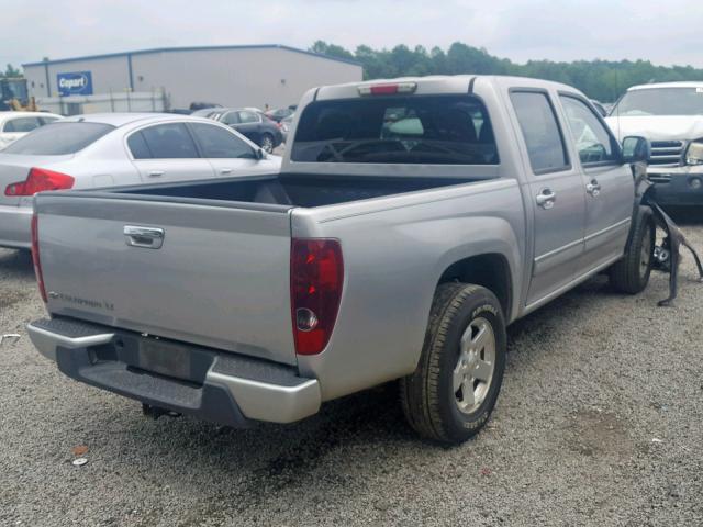 1GCDSCD91A8102299 - 2010 CHEVROLET COLORADO L SILVER photo 4
