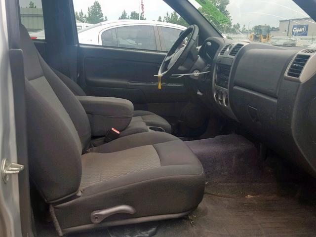 1GCDSCD91A8102299 - 2010 CHEVROLET COLORADO L SILVER photo 5