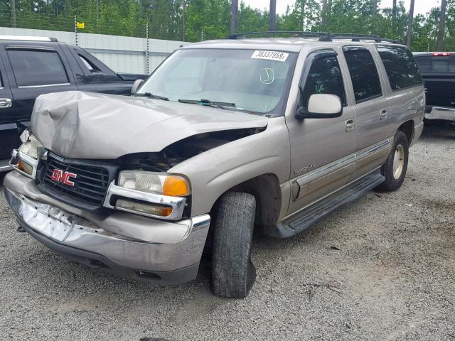 1GKFK16T91J312460 - 2001 GMC YUKON XL K GOLD photo 2