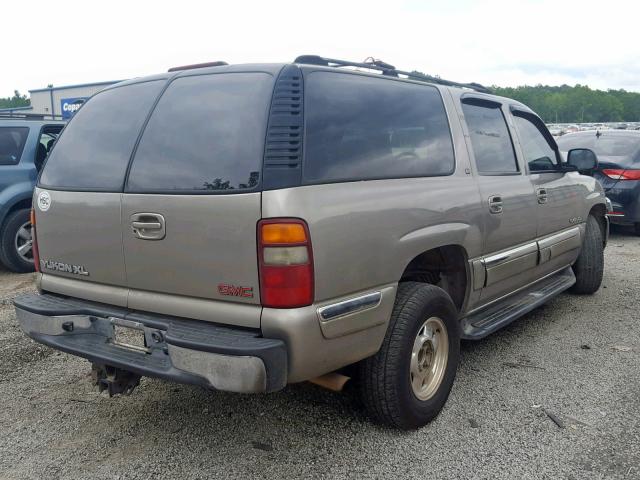 1GKFK16T91J312460 - 2001 GMC YUKON XL K GOLD photo 4