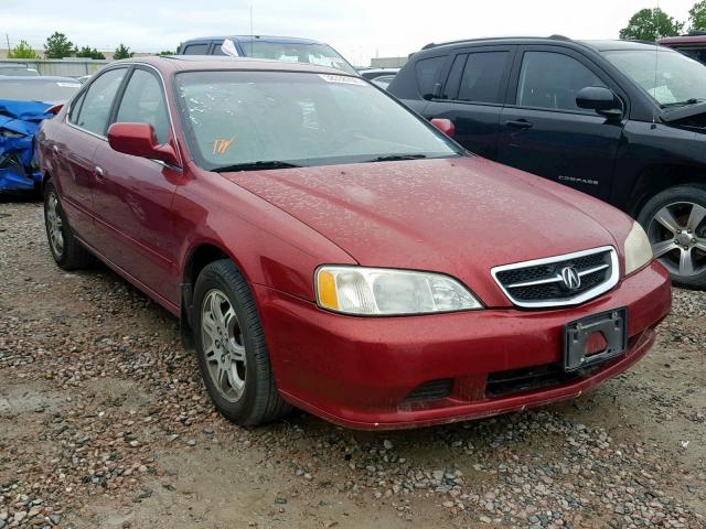 19UUA56691A011891 - 2001 ACURA 3.2TL RED photo 1