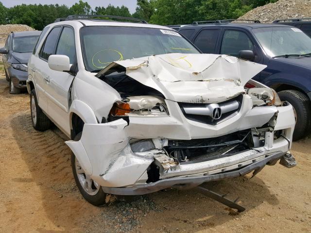 2HNYD18965H513427 - 2005 ACURA MDX TOURIN WHITE photo 1