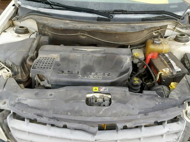 2C4GF48475R366854 - 2005 CHRYSLER PACIFICA WHITE photo 7