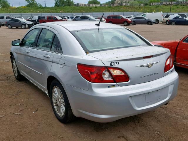 1C3LC56R07N543387 - 2007 CHRYSLER SEBRING TO SILVER photo 3