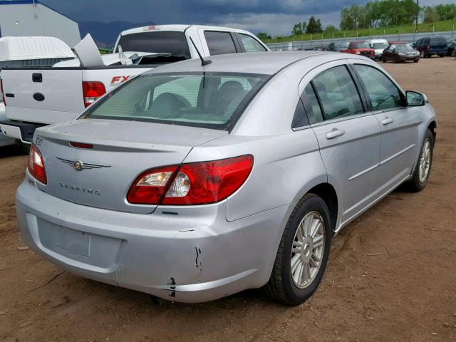 1C3LC56R07N543387 - 2007 CHRYSLER SEBRING TO SILVER photo 4