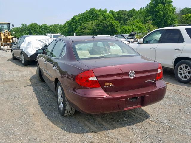 2G4WC582471218540 - 2007 BUICK LACROSSE C PURPLE photo 3