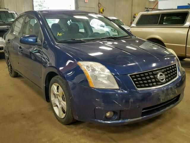 3N1AB61E18L717567 - 2008 NISSAN SENTRA 2.0 BLUE photo 1