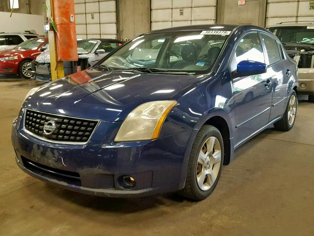 3N1AB61E18L717567 - 2008 NISSAN SENTRA 2.0 BLUE photo 2