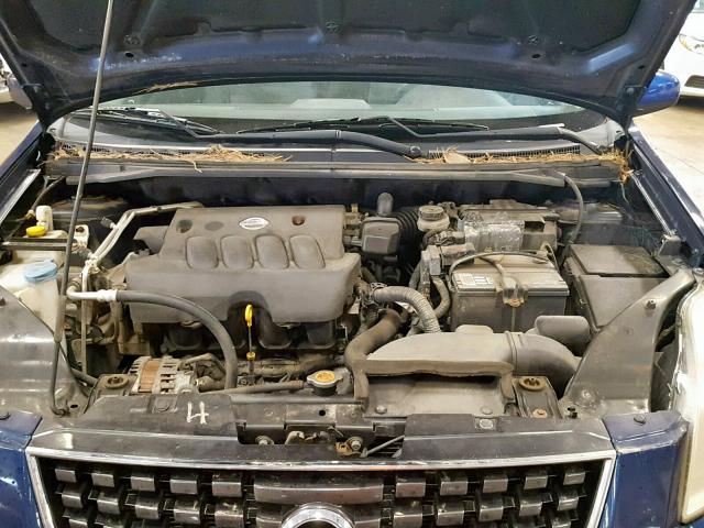 3N1AB61E18L717567 - 2008 NISSAN SENTRA 2.0 BLUE photo 7