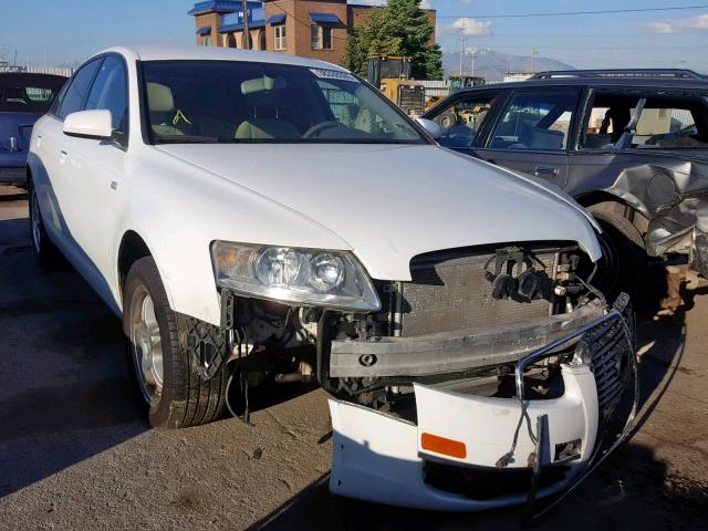 WAUAH74F67N048939 - 2007 AUDI A6 3.2 WHITE photo 1