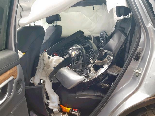 7FARW1H82KE005828 - 2019 HONDA CR-V EXL SILVER photo 6