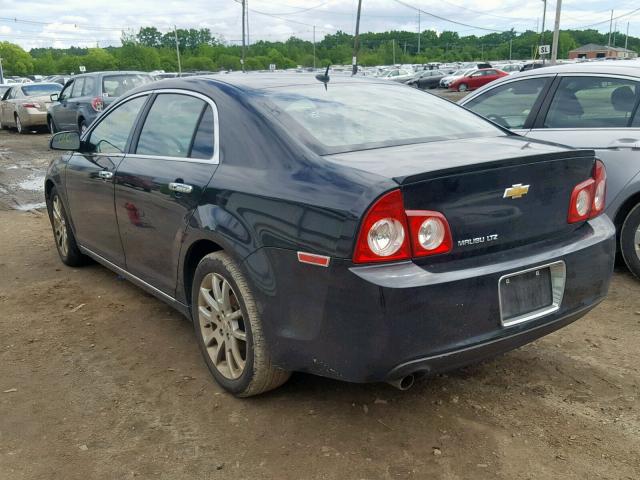 1G1ZE5E14BF103499 - 2011 CHEVROLET MALIBU LTZ 黑色 照片 3