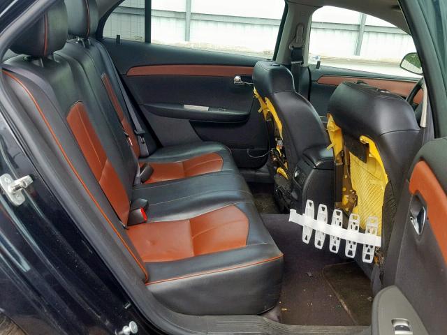 1G1ZE5E14BF103499 - 2011 CHEVROLET MALIBU LTZ 黑色 照片 6