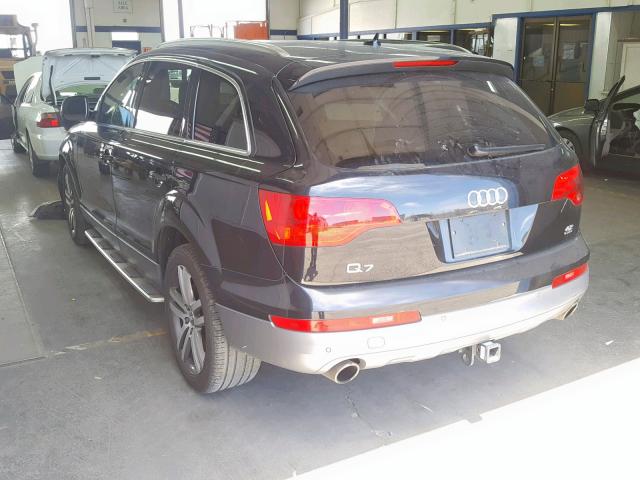 WA1BV74L28D067141 - 2008 AUDI Q7 4.2 QUA BLACK photo 3