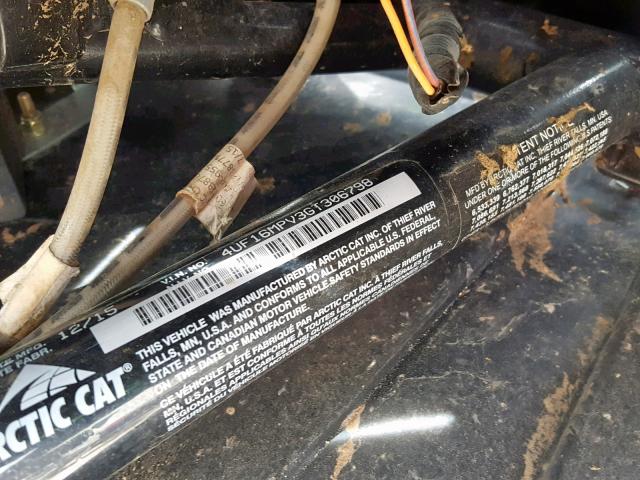 4UF16MPV3GT306798 - 2016 ARCTIC CAT WILDCAT X 黑色 照片 10