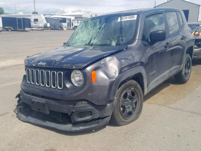 ZACCJBAB3JPH70369 - 2018 JEEP RENEGADE S 石墨色 照片 2