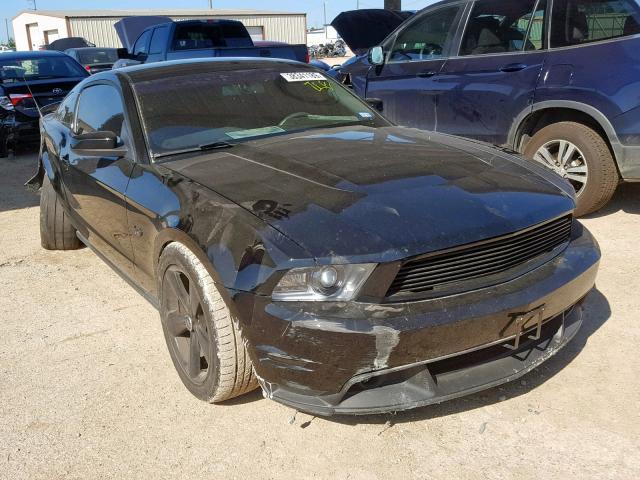 1ZVBP8CF8C5246270 - 2012 FORD MUSTANG GT BLACK photo 1