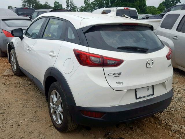 JM1DKBC71G0108007 - 2016 MAZDA CX-3 TOURI WHITE photo 3