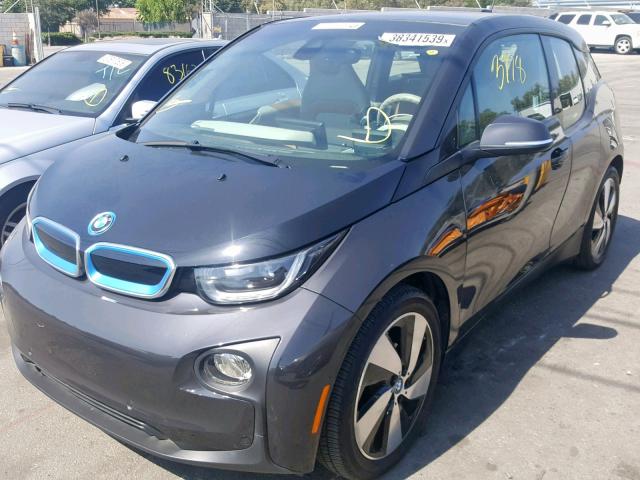 WBY1Z2C54EV285288 - 2014 BMW I3 BEV BLACK photo 2