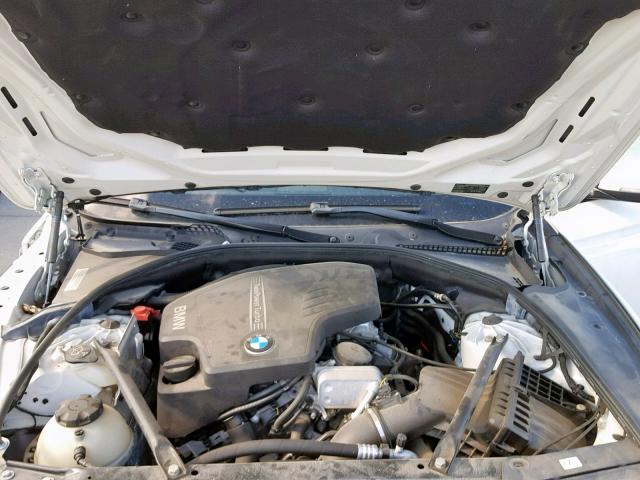 WBA5A7C54ED612217 - 2014 BMW 528 XI WHITE photo 7