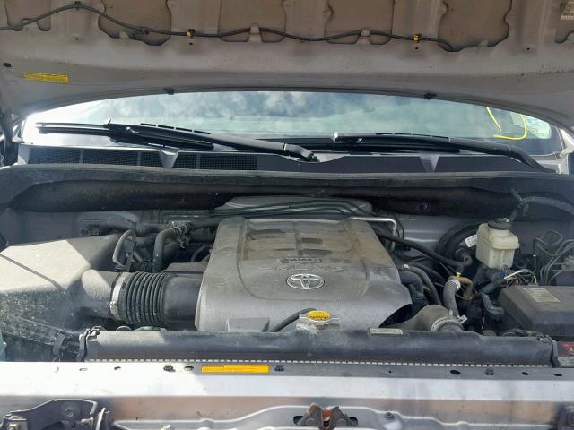 5TDBY67A48S001017 - 2008 TOYOTA SEQUOIA PL SILVER photo 7