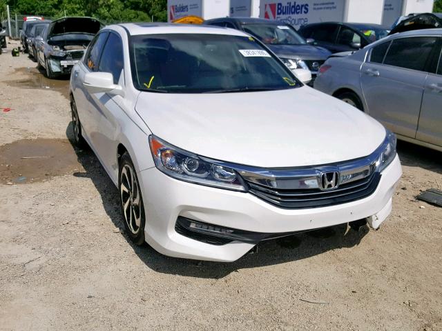 1HGCR2F8XHA028097 - 2017 HONDA ACCORD EXL WHITE photo 1