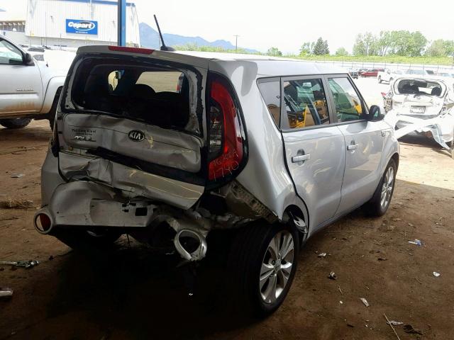 KNDJX3A50G7859201 - 2016 KIA SOUL ! Gümüş foto 4