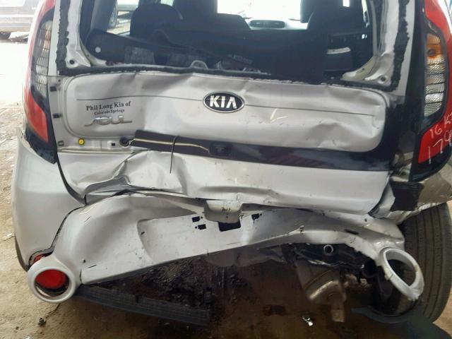 KNDJX3A50G7859201 - 2016 KIA SOUL ! Gümüş foto 9